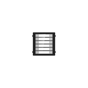 Nametag module DS-KD-K12 12- call buttons