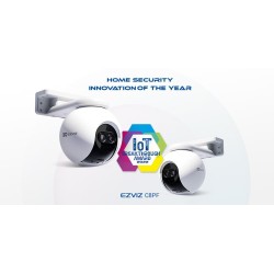 Камера PT CS-C8PF-A0-6E22WFR с двумя объективами, 2 МП, белая, для улицы