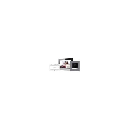 IP video intercom kit DS-KIS702Y-P 2-wire (DS-KD8003Y-IME2 + DS-KH6320Y-WTE2 + DS-KAD704Y)