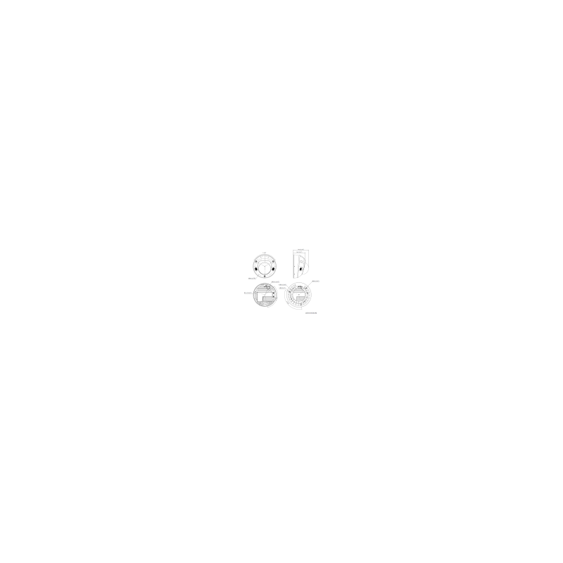 IP camera DS-2CD2583G2-LIS2U 8MP f2.8mm mini dome white