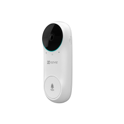 Video doorbell kit CS-DB2C-A0-1E3WPBR with chime wireless FHD WiFi white