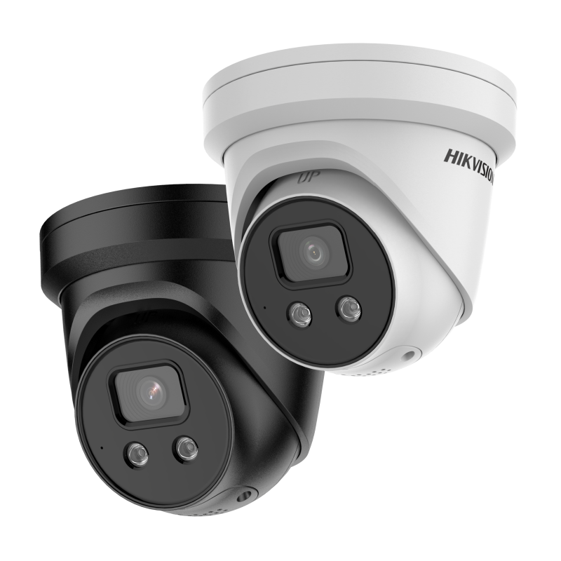 4MP Black IP Dome Camera