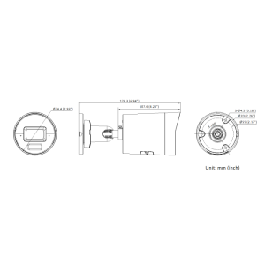 Hikvision DS-2CD2043G2-LI2U 4MP IP Mini Bullet Camera