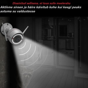 EZVIZ C3W Pro Цветная камера ночного видения 4 МП