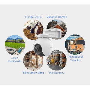 EZVIZ EB8 3MP аккумулятор 4G PTZ камера 2K